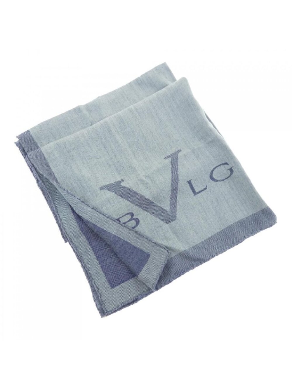 Bvlgari Stole Scarf Blue